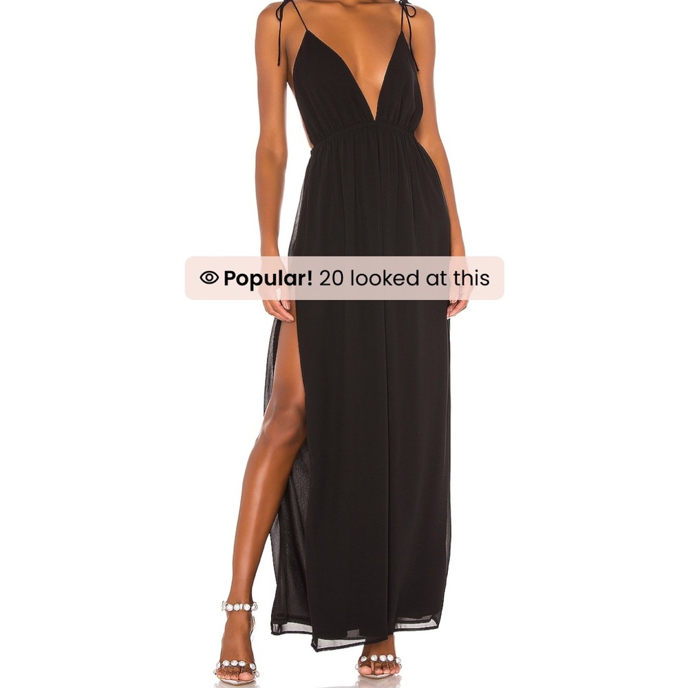 Superdown Natasha Maxi Dress in black Superdown